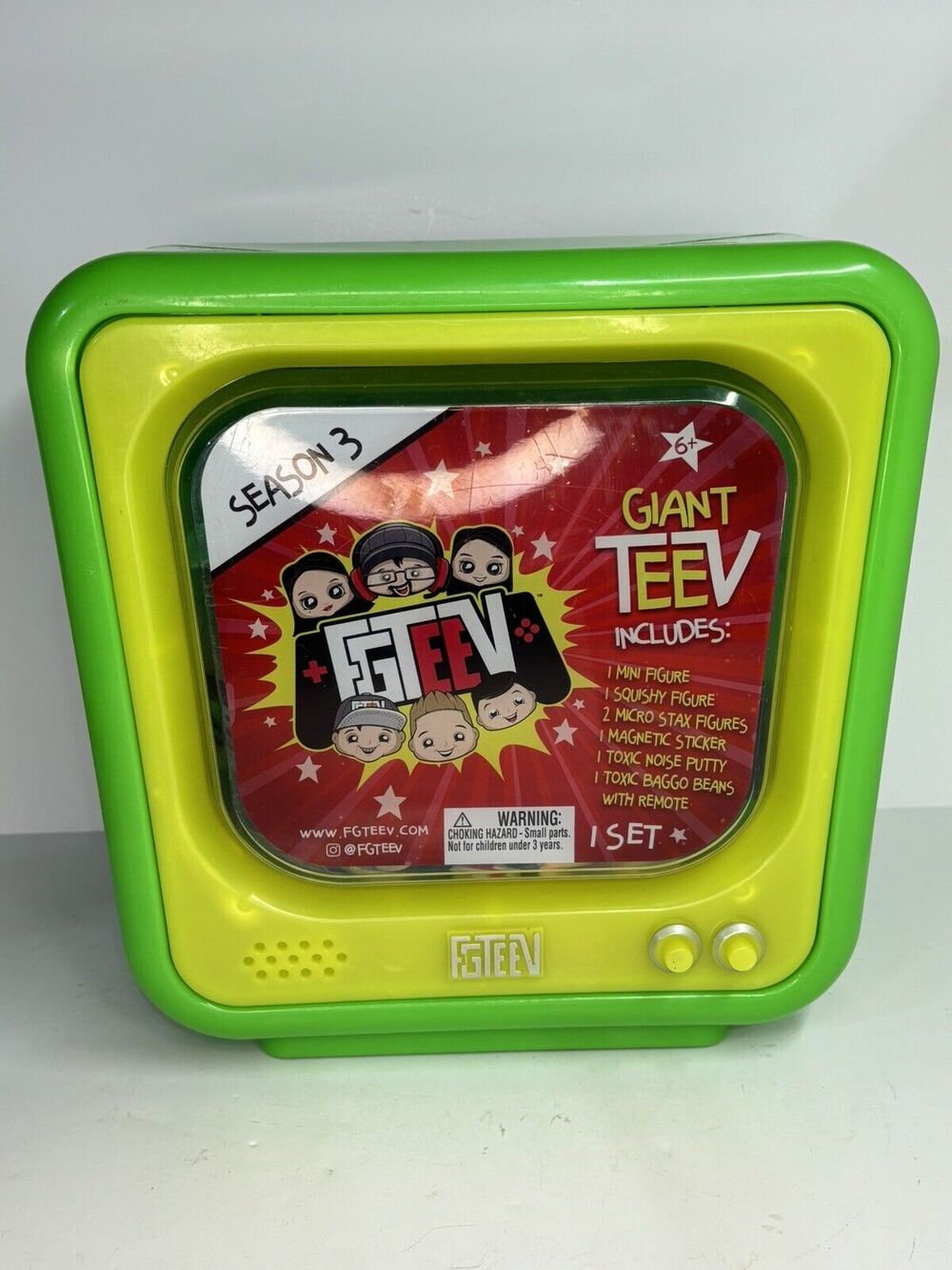 FGTeeV Giant TV TEEV Loose **Season 3** Dental Hygeine Baggo Beans Derpy Bacon